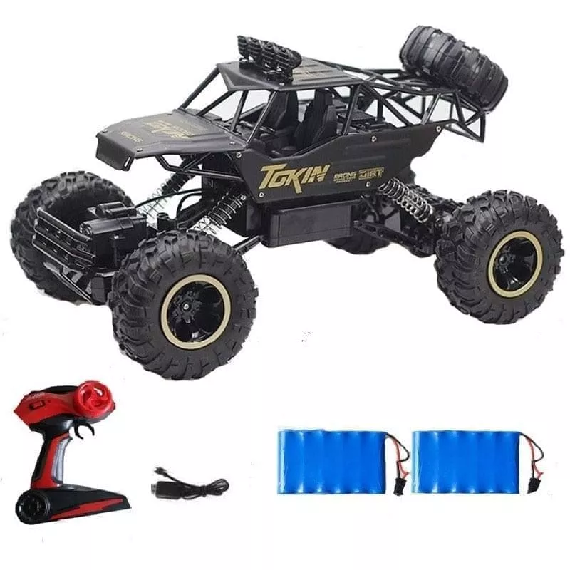 1:12 37cm 4WD RC GARI Mashindano ya Kasi ya Juu Nje ya Barabara Mashindano ya Magari Mawili Endesha Gari Gari la Mbali la Umeme Zawadi za Krismasi
