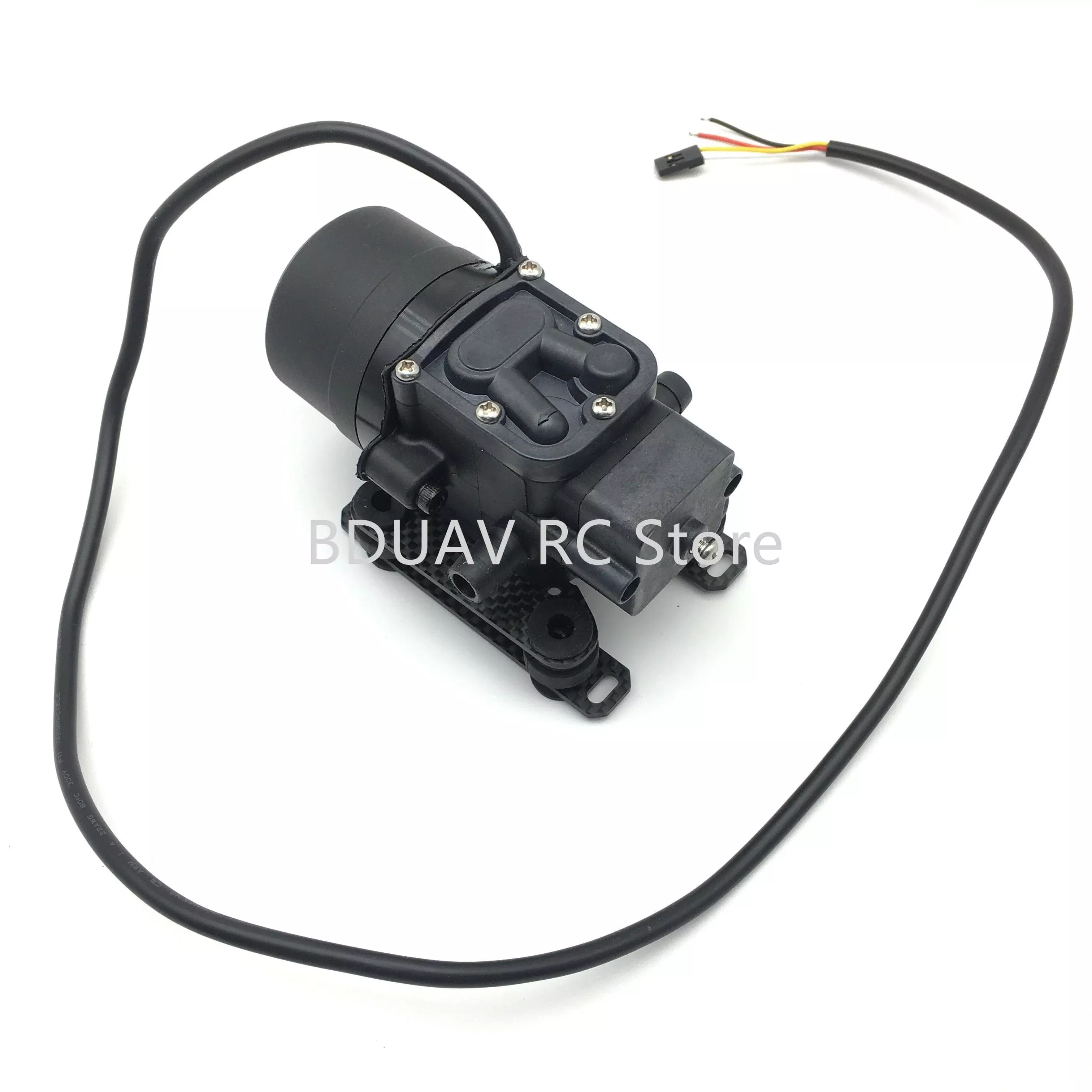 12S 14S DC44-56V মিনি ব্রাশলেস ওয়াটার পাম্প বিল্ট-ইন ESC কম শব্দ, কৃষি স্প্রে ড্রোনের জন্য দীর্ঘ জীবন