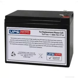 12V 10Ah Rechargeable Ride-on Toy Battery with F2 Terminals