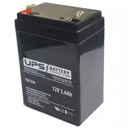 12V 2.6Ah Sealed Lead Acid Battery with F1 Terminals