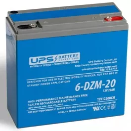 12V 20Ah 6-DZM-20 eBike Battery for S350/800W/RZR/Zetta/Italia