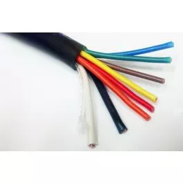 25' Rotor Cable, 2/C-16 Awg + 6/C-18 Awg