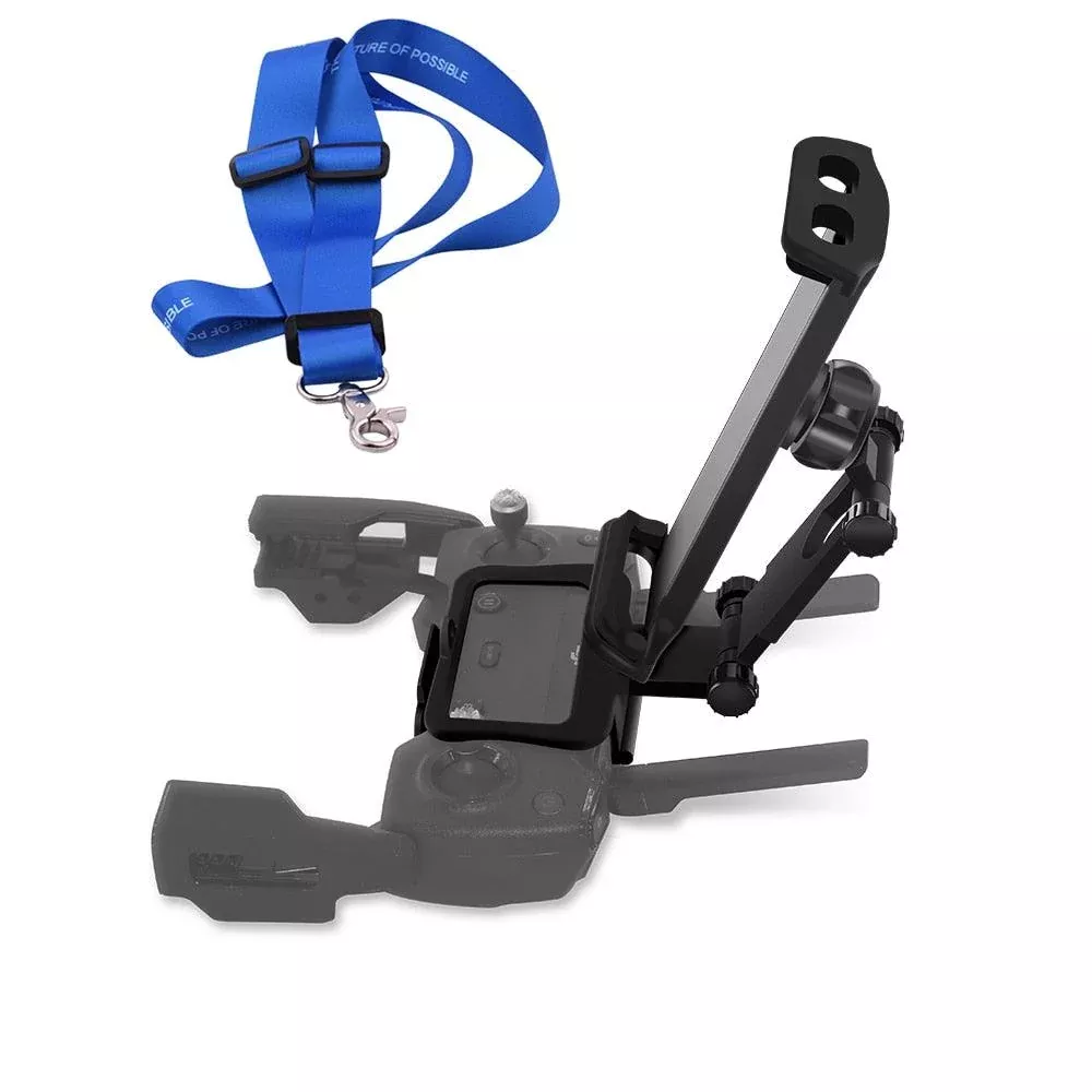 適用於 DJI Mavic Pro Spark 無人機遙控顯示器支架的平板電腦支架 適用於 iPad mini 手機前視圖顯示器支架
