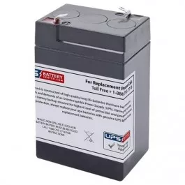 Fuli FL645 6V 4.5Ah F1 Replacement Battery