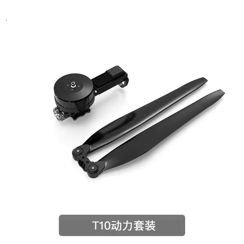 頂馬達 T8 T10 動力馬達 - 12S 14S KV110 電調 40mm 直徑搭配彩色夜燈 適用於 16-25L/KG 農業噴灑無人機
