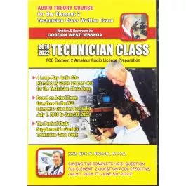 ***This item is outdated and is for reference purposes only***2018-2022 Technician Class Audio Study Course W5YI (4 CDs)