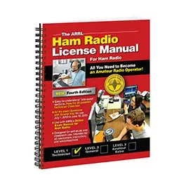 ***This item is outdated and is for reference purposes only***ARRL Ham Radio License Manual 4th Edition (Spiral Bound)
